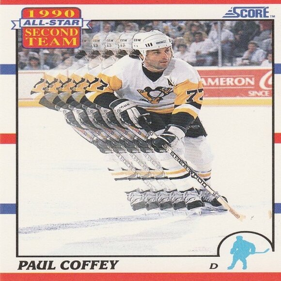Paul Coffey Pittsburgh Penguins NHL Hockey Card Collection - 14 Card Set - Picture 7 of 15